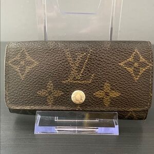 Louis Vuitton Brown Monogram 4 Key Case